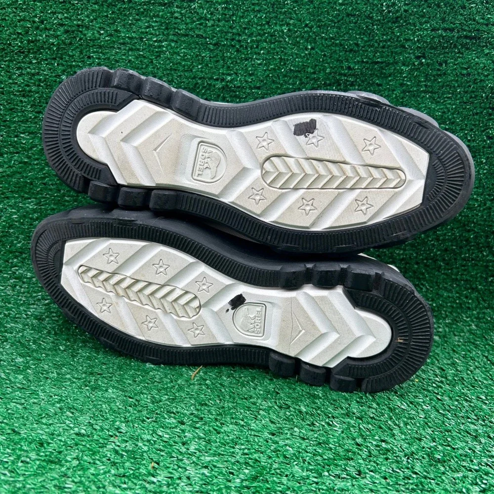 Sorel Ona Rmx Glacy Low Sea Salt White Waterproof Platform Sneaker NL5017-126 10